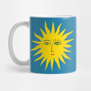 Sun Face Mug